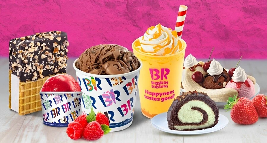 sản phẩm của baskin robbins