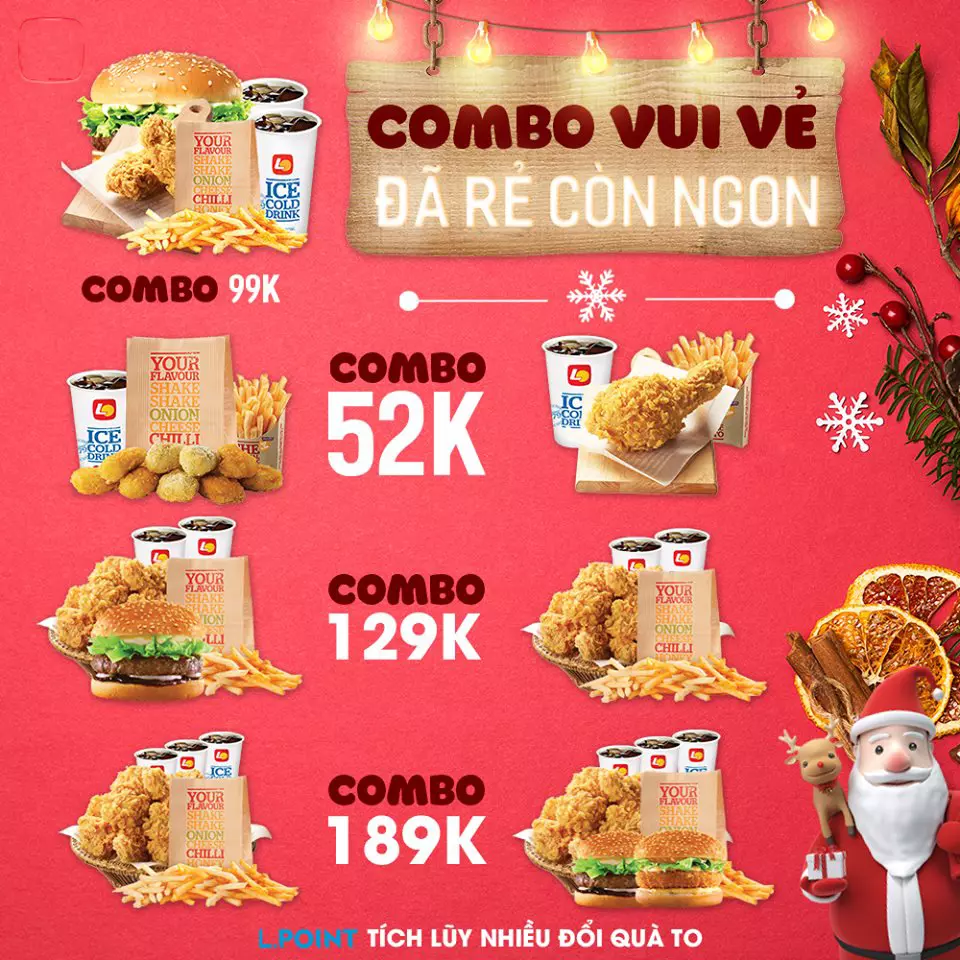 chiến lược giá combo trong chiến lược marketing của lotteria