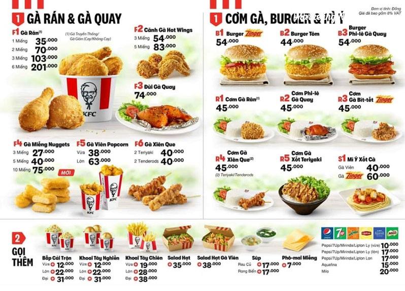 Kfc First Menu Những người phụ nữ tài năng đứng sau chiến lược xây dựng Menu mới của ...